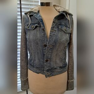 💜FP Knit/Denin Hooded Jacket💜